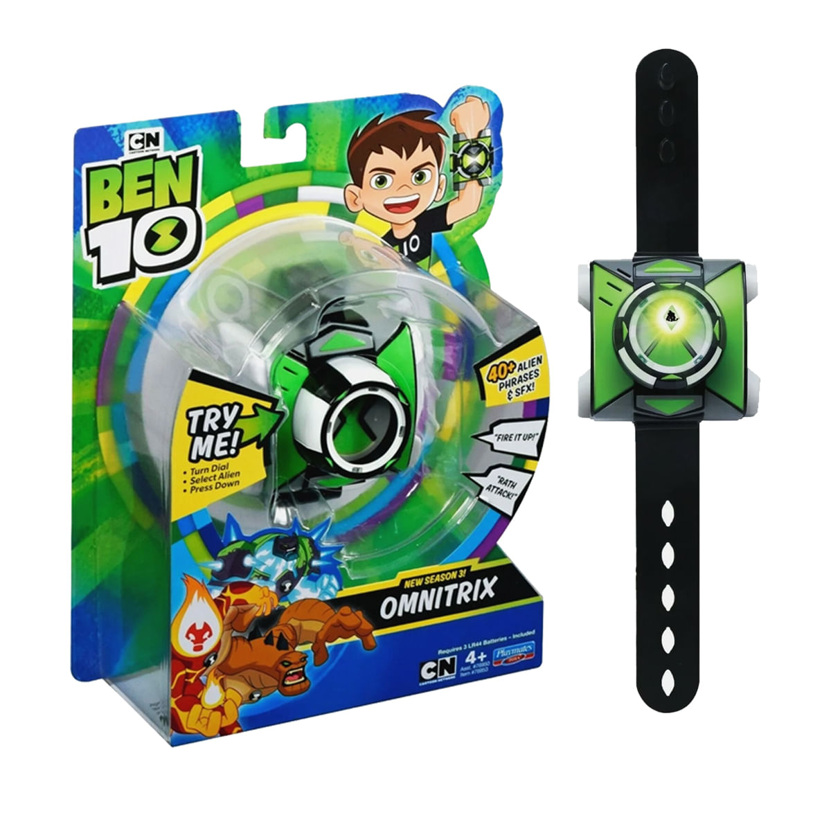 Ben 10 - omnitrix omni-strike com luz e som - Sunny Brinquedos - Manopla de  Brinquedo - Magazine Luiza