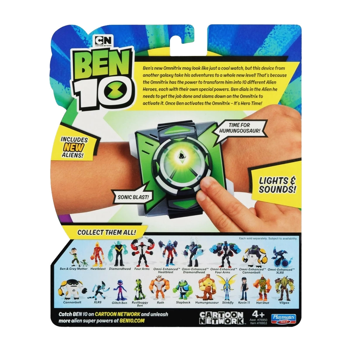 Omnitrix Com Sons E Luzes Ben 10 New Basic Sunny 001796 - Bumerang  Brinquedos