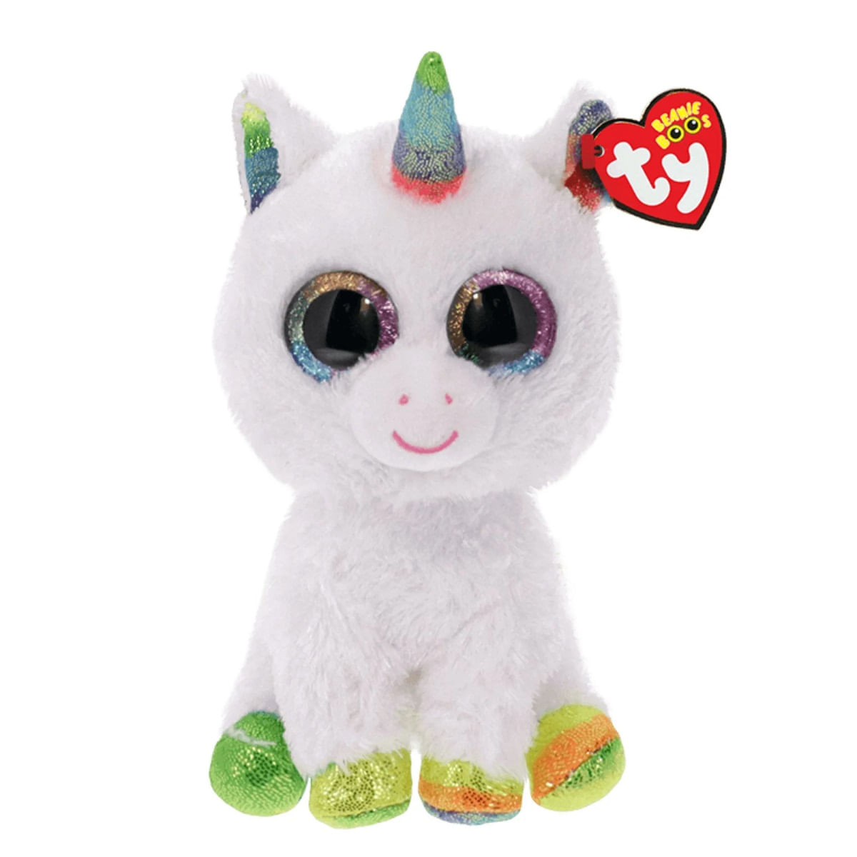 Pelúcia Beanie Boos Unicórnio Pixy Ty 044098 - Bumerang Brinquedos
