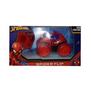 Carro-de-Controle-Remoto-Homem-Aranha-Flip-Vermelho