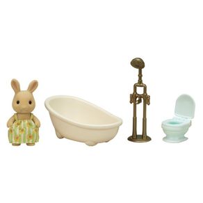 Hora-do-Banho-Menina-Coelho-Raio-de-Sol-Sylvanian-Families