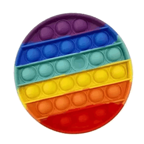 Pop-It-Fura-Bolhas-Divertido-Circulo-Arco-Iris