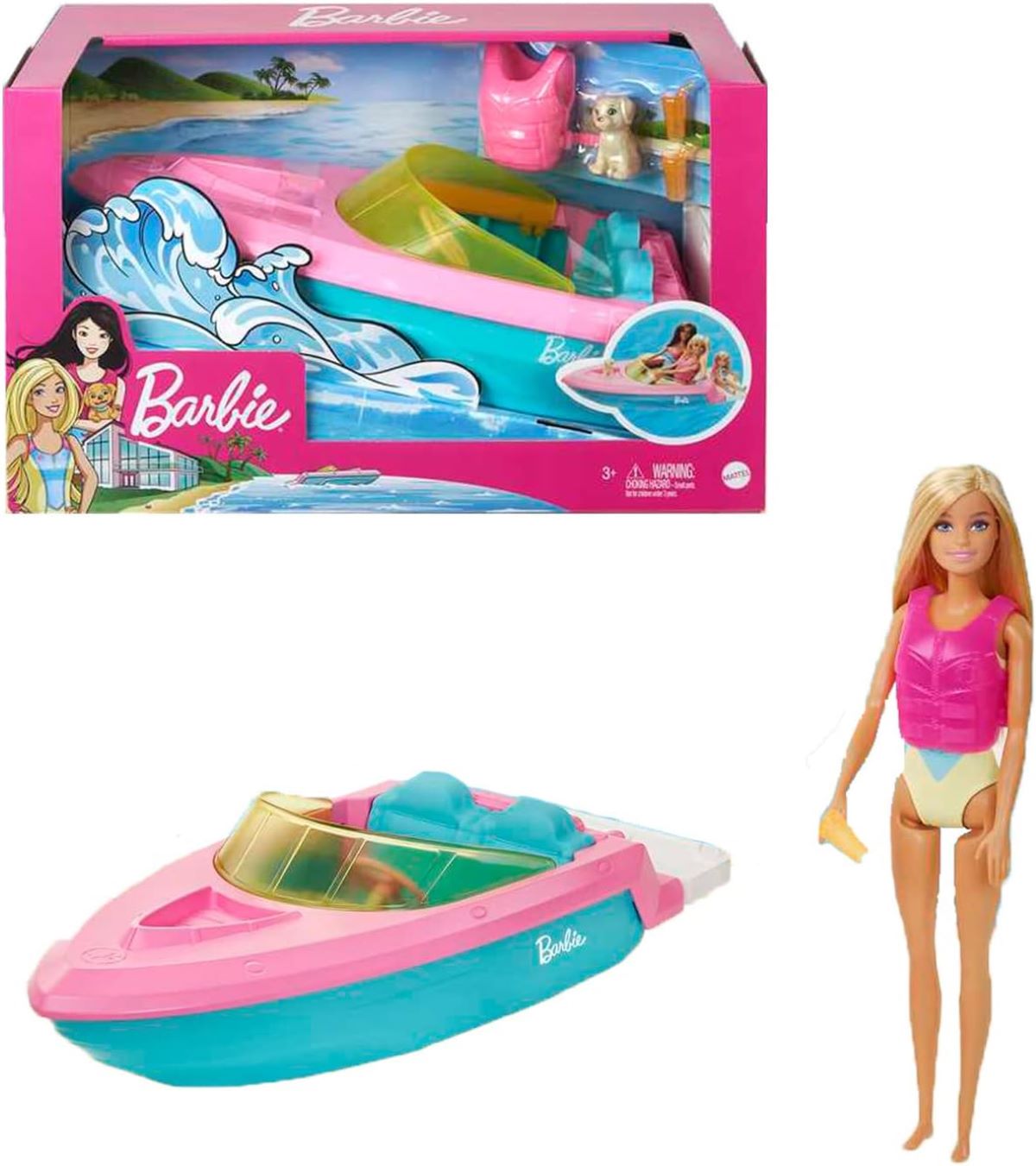 Boneca Barbie Banho dos Cachorrinhos - Mattel - Bumerang Brinquedos