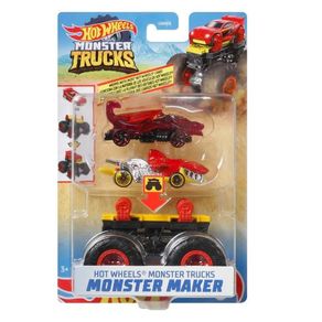 Hot-Wheels-Monster-Trucks-Monster-Make---MONSTER-TUBARAO-ESCORPIAO
