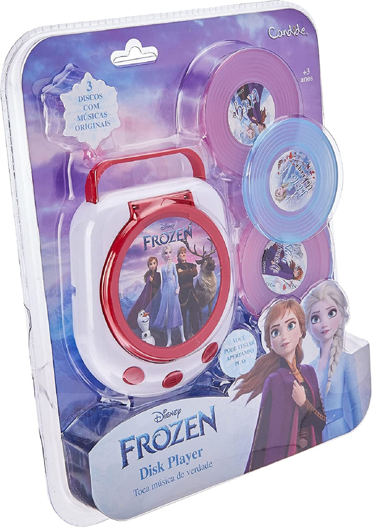 Cd Player Da Frozen Candide 8300 - Bumerang Brinquedos