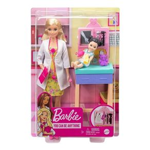 Boneca-Barbie-Pediatra-Loira