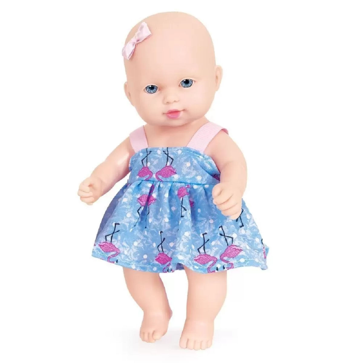 Boneca Barbie com Vestido Azul - Bumerang Brinquedos