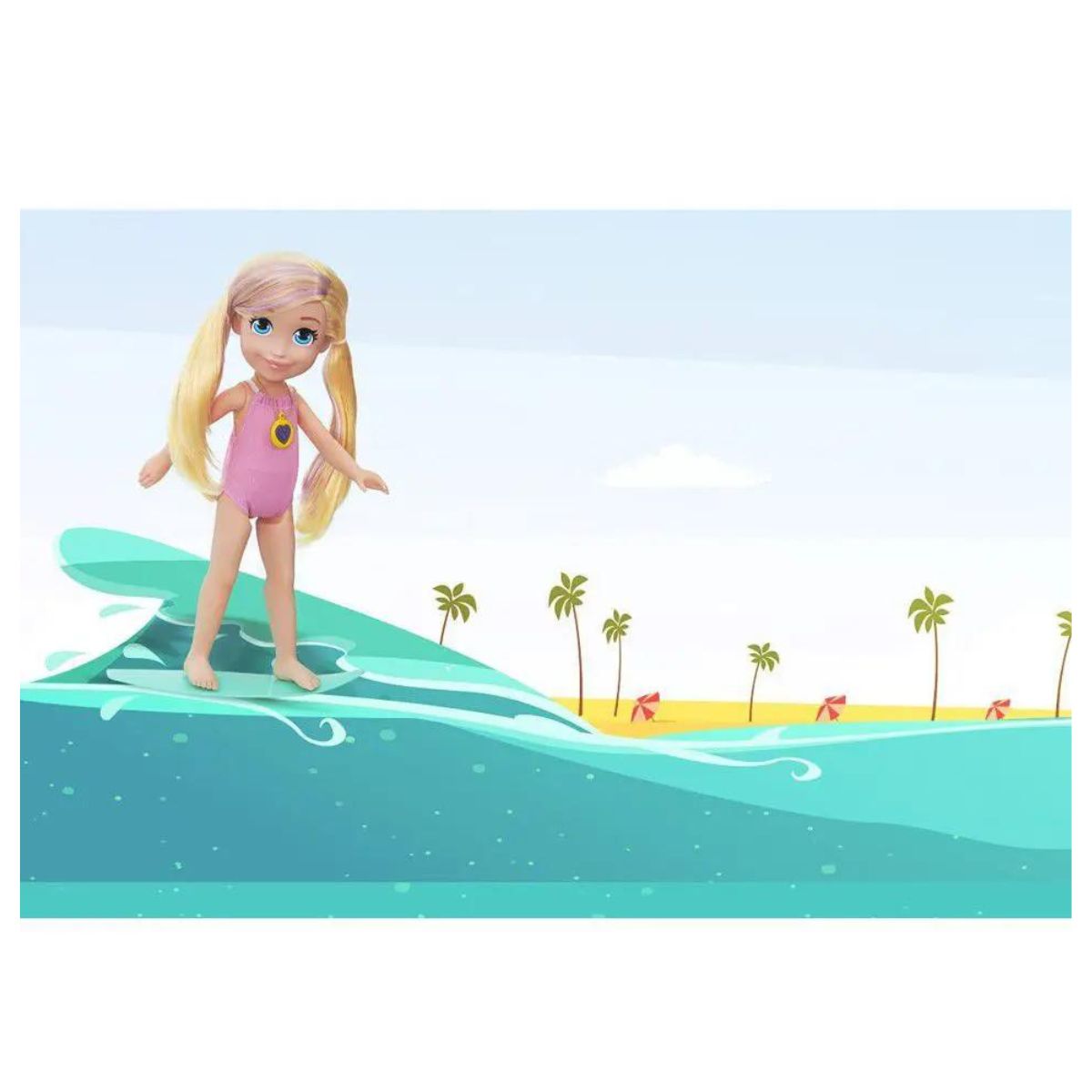 Boneca Polly Pocket Surf - Bumerang Brinquedos