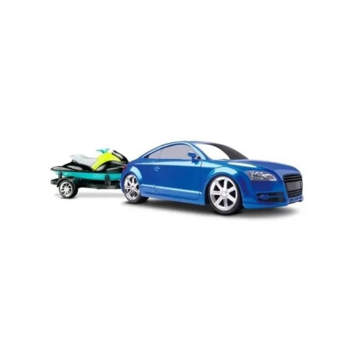 Carro Mxt 2.0 Com Jet Ski Azul Roma Jensen 1291 - Bumerang Brinquedos