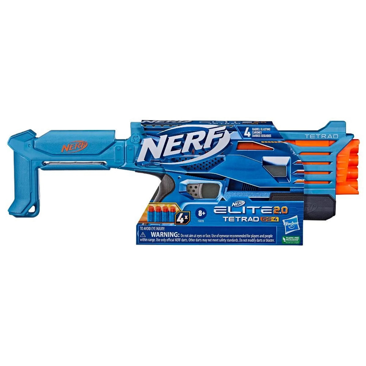 Elite 2.0 Tetrad Qs-4 Nerf F5026 - Bumerang Brinquedos