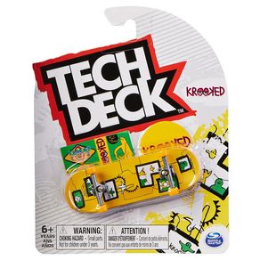 Tech-Deck-Skate-de-Dedo-Krooked-Amarelo