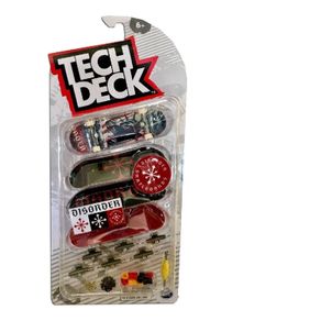 Tech-Deck-Kit-com-4-Skate-de-Dedo-Disorder