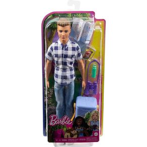 Barbie-Boneco-Ken-Camping-Camisa-Xadrez