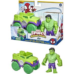 Boneco-Hulk-com-Veiculo-Smash-Truck
