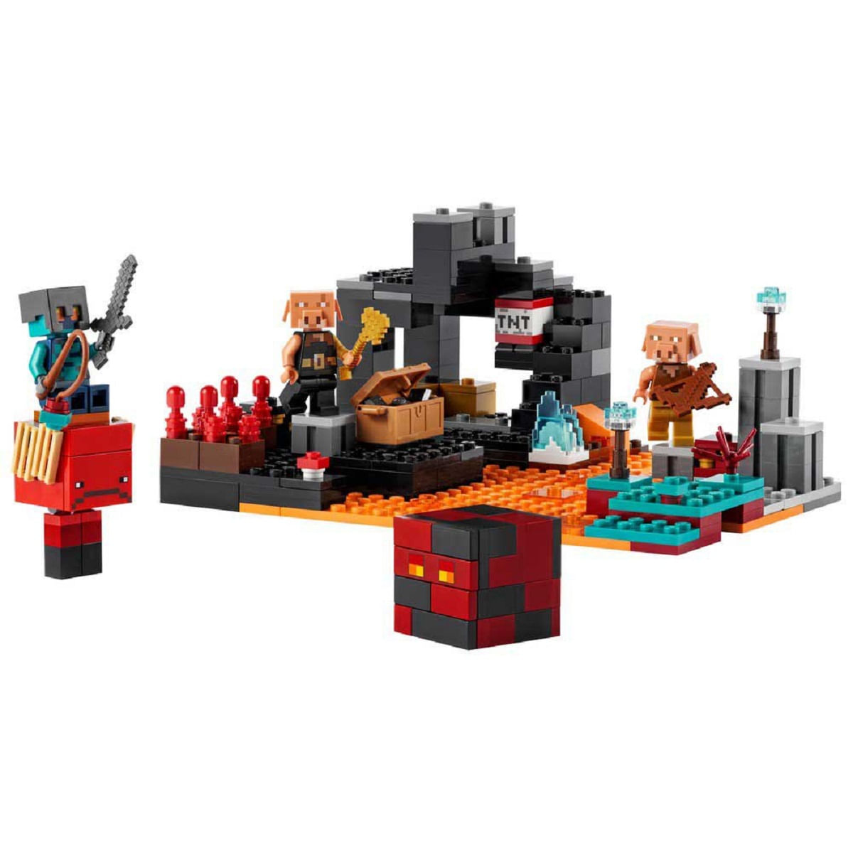 Lego minecraft best sale portal do nether