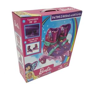 Barbie-Patins-In-Line-3-Rodas-29-32