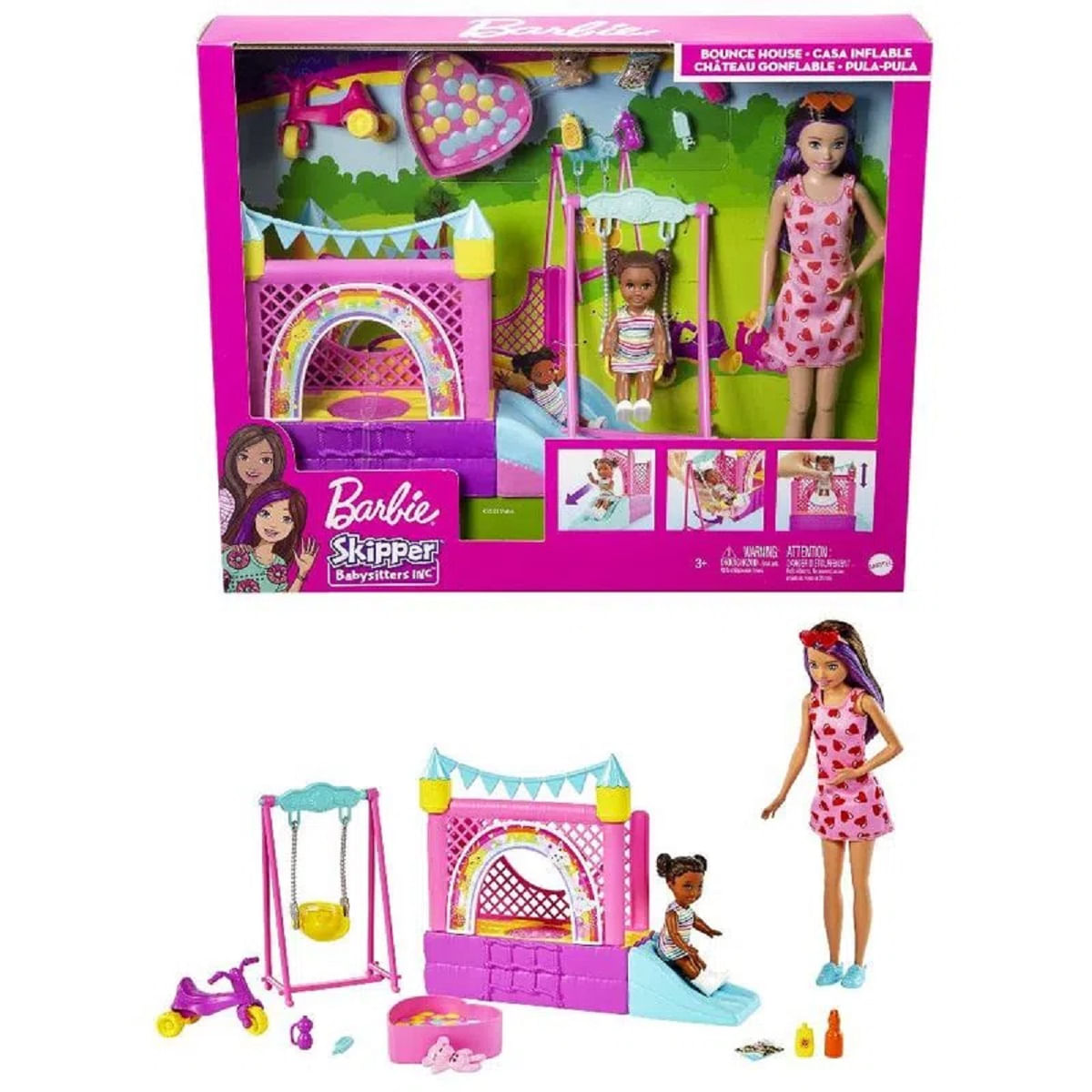 Barbie skipper babysitter store playset