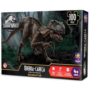 Quebra-Cabeca-Jurassic-World-Indoraptor-100-Pecas