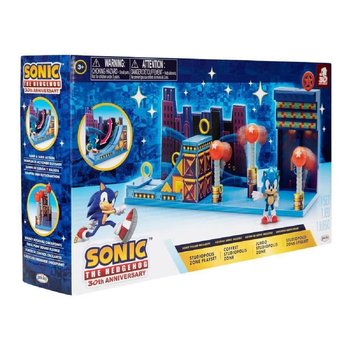 Sonic Playset Studiopolis Zone Nintendo 3405 - Bumerang Brinquedos