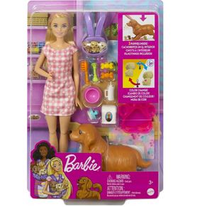 Barbie-Boneca-e-Cachorrinhos-Recem-Nascidos