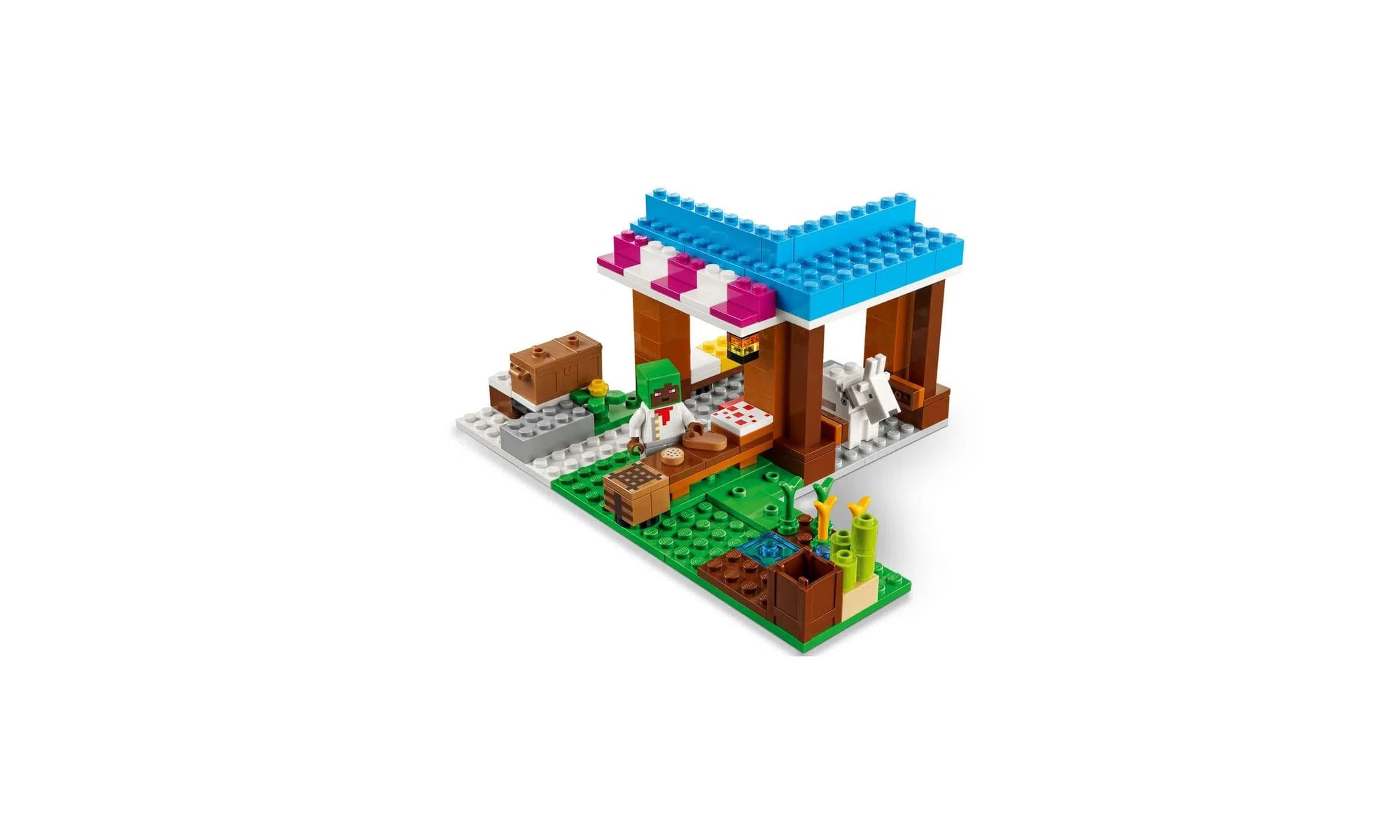 Brinquedo Boneco Minecraft My World Compatível Lego- Creeper
