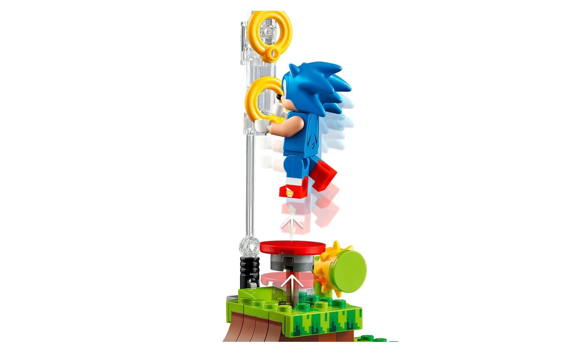 Lego Ideas Sonic 21331 - Sonic The Hedgehog: Green Hill Zone Quantidade De  Peças 1125
