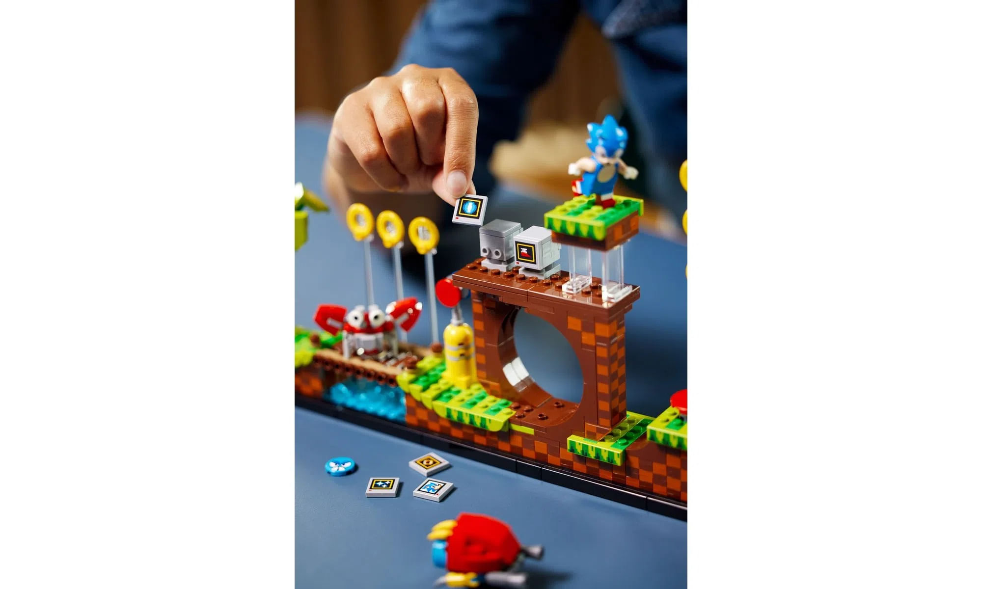 Prime Arcade - A LEGO anunciou que vai lançar um conjunto do Sonic the  Hedgehog, que será inspirado na fase Green Hill Zone do jogo Sonic Mania.  😍 A coleção que terá