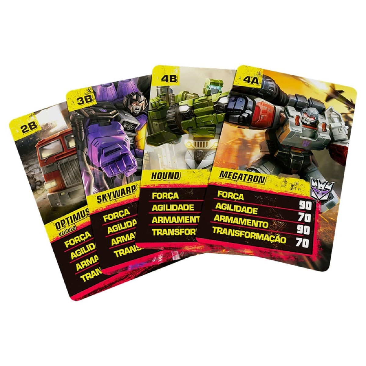 Jogo Super Trunfo Transformers Grow 04278 - Bumerang Brinquedos