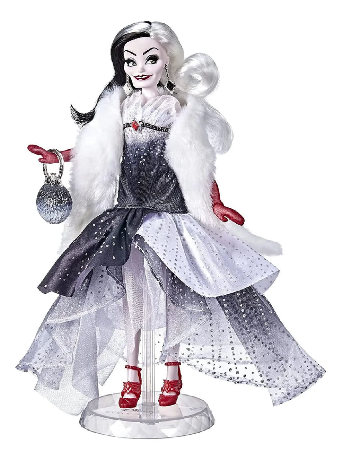 Boneca Cruella De Vil Disney Vilãs Disney Princes F3263 - Bumerang  Brinquedos