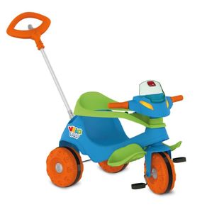 Triciclo-Velobaby-Passeio-e-Pedal-Azul