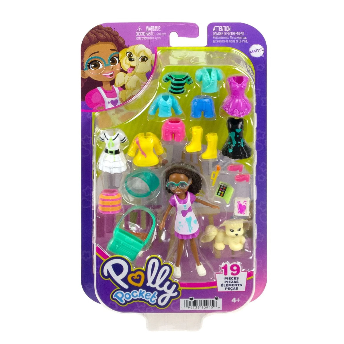 Polly Pocket Pacote de Modas Shani - Bumerang Brinquedos