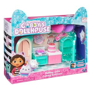 Gabby-s-Dollhouse-Playset-de-Luxo-Cozinha-com-Bolo