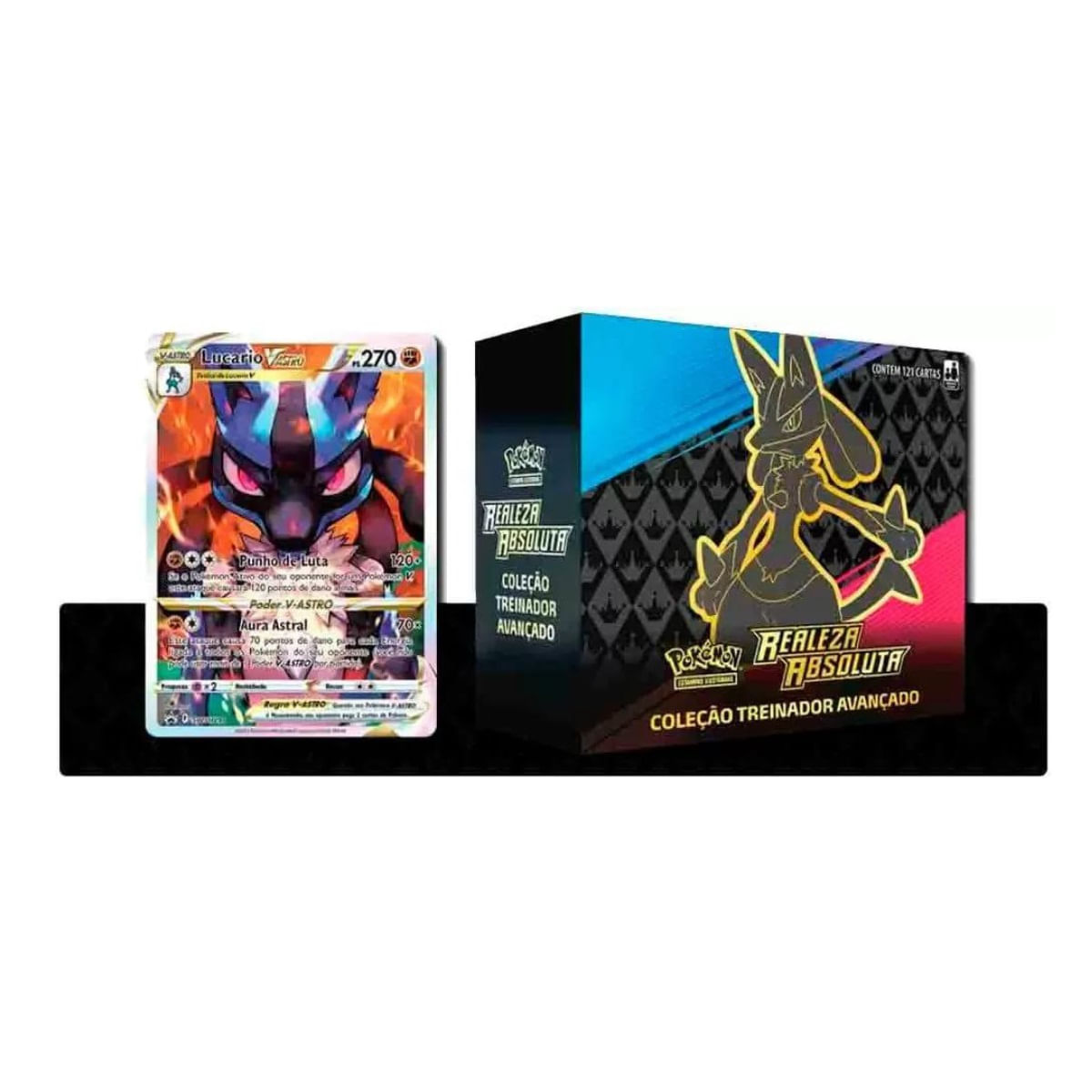 Pokemon Box Treinador Avançado Realeza Absoluta 32200 Copag 32201