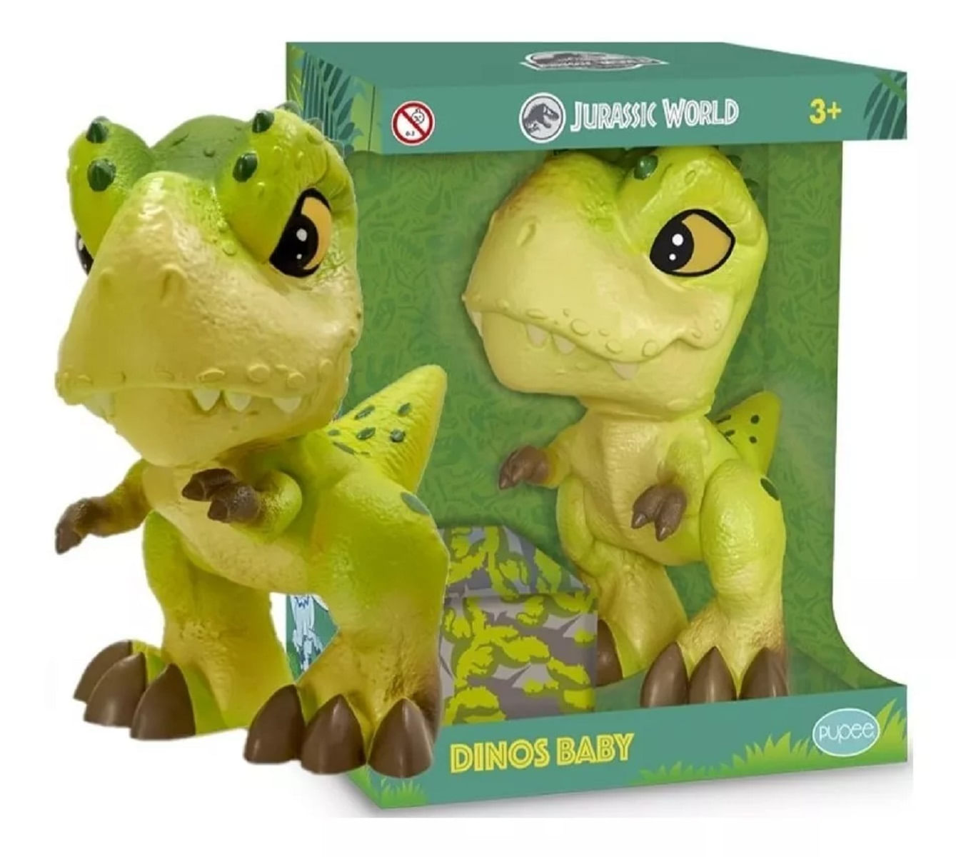 Boneco Baby Dinossauro Antigo