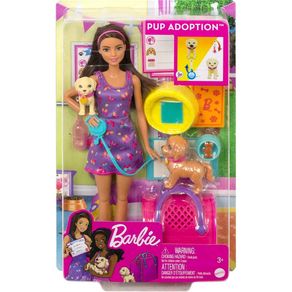 Boneca-Barbie-Adota-Cachorrinho-Morena