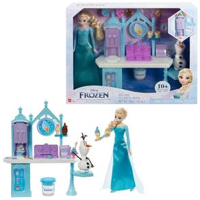 Boneca-Frozen-Carrinho-de-Doces-da-Elsa-e-do-Olaf