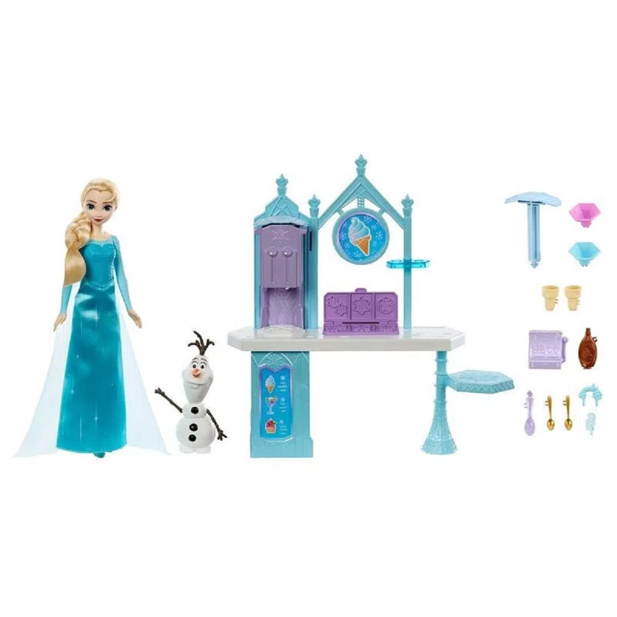 Bonecas Frozen Elsa e Anna Disney Brinquedo para Crianças De Plástico