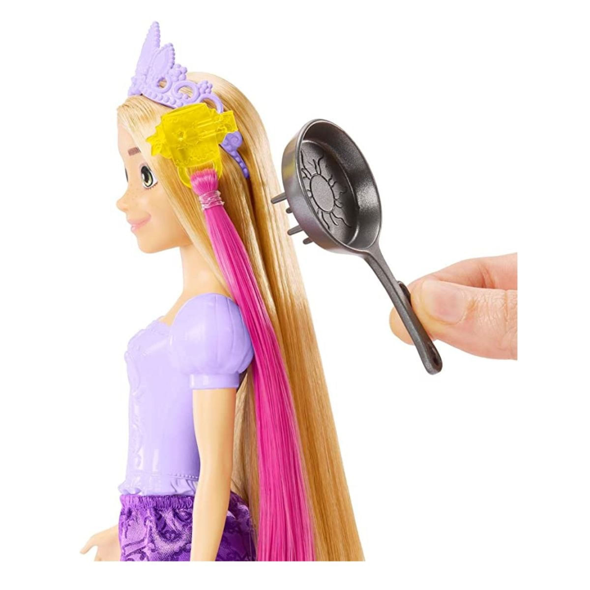 Obobb Rapunzel brinquedos, boneca de maquiagem, brinquedo de