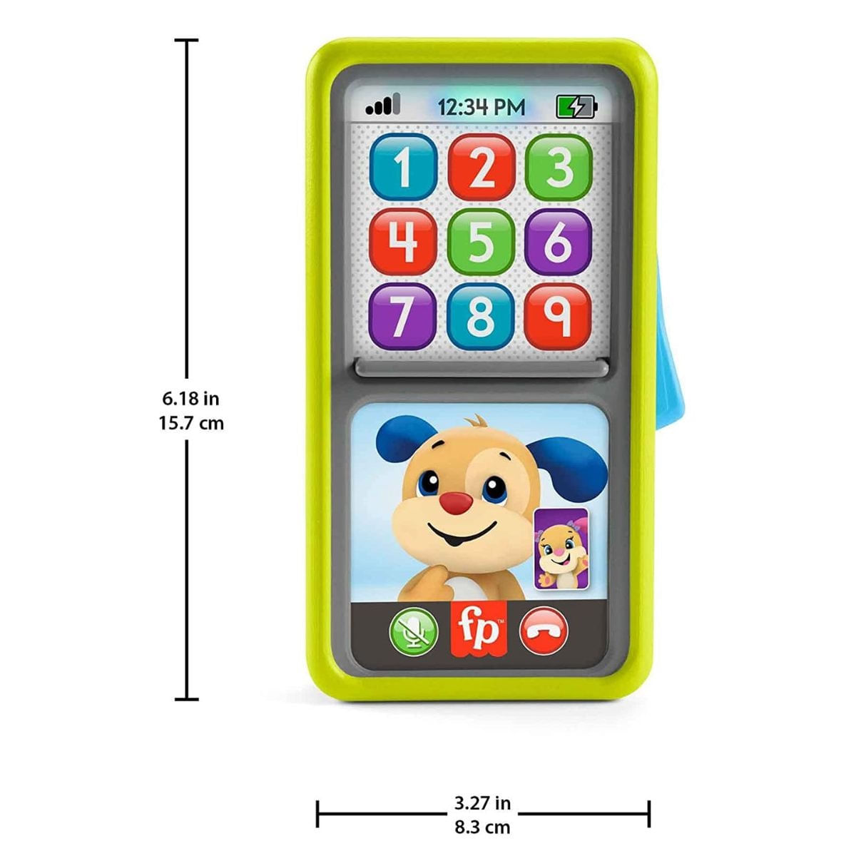 Fisher Price Telefone Deluxe Verde Fisher-Price Hnh10 Bumerang