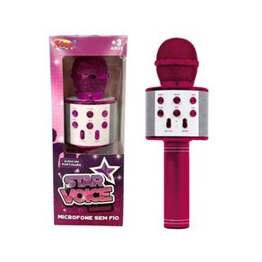 Microfone-Bluetooth-Rosa-Star-Voice