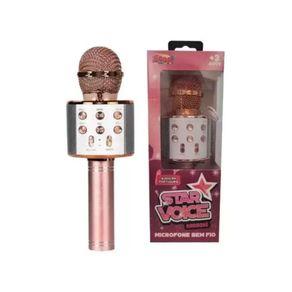 Microfone-Bluetooth-Rose-Star-Voice