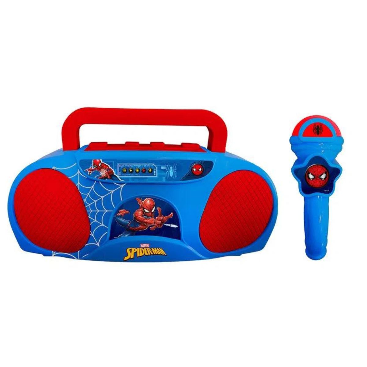 Boombox Karaokê Homem Aranha Spider Man 5871 - Bumerang Brinquedos