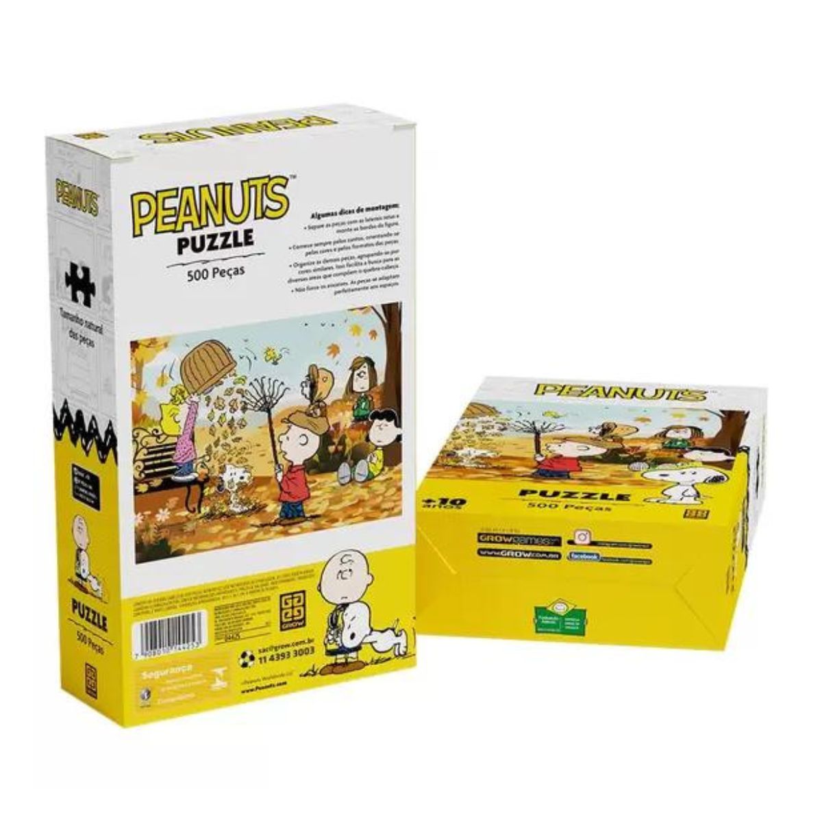 Quebra Cabeça 500 Peças Snoopy Grow 04425 - Bumerang Brinquedos