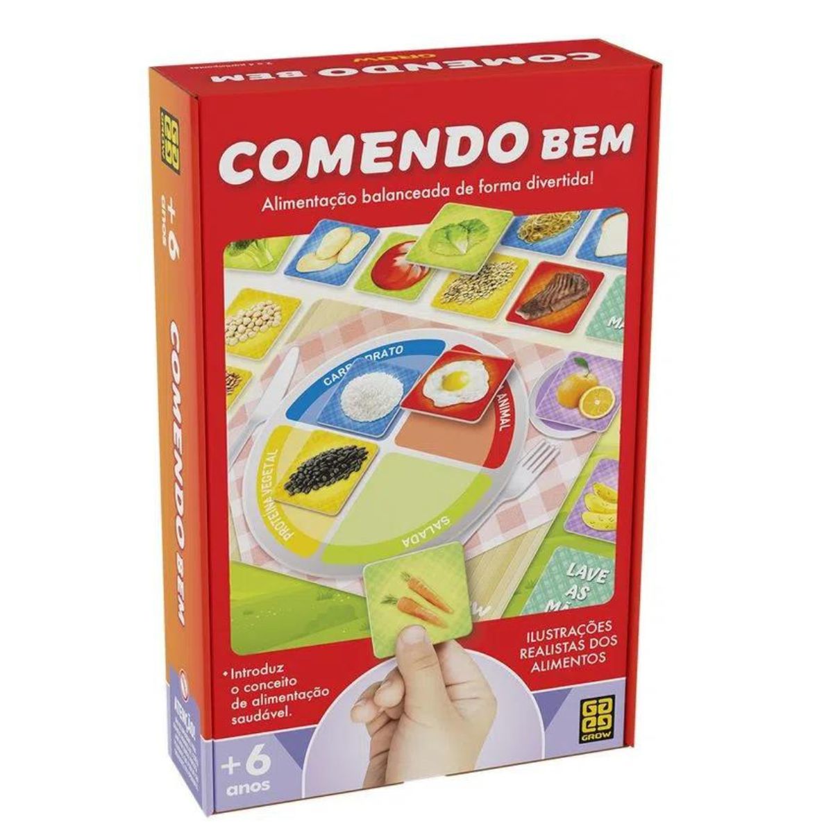 Jogo Comendo Bem Grow 04418 - Bumerang Brinquedos