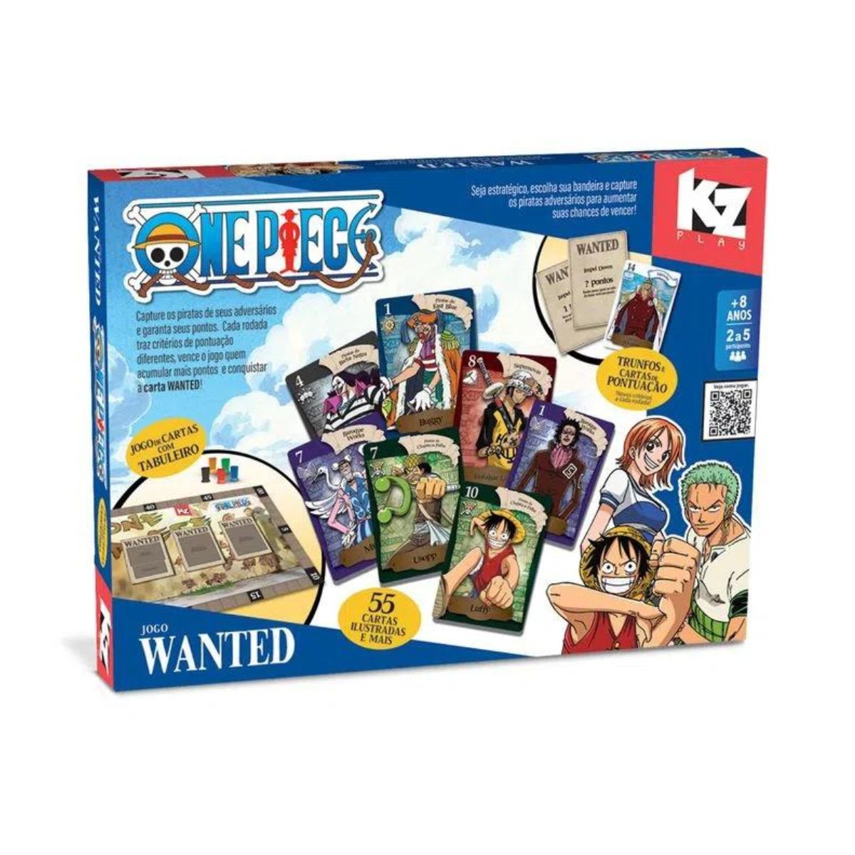 Jogo Wanted One Piece Elka 1227 - Bumerang Brinquedos