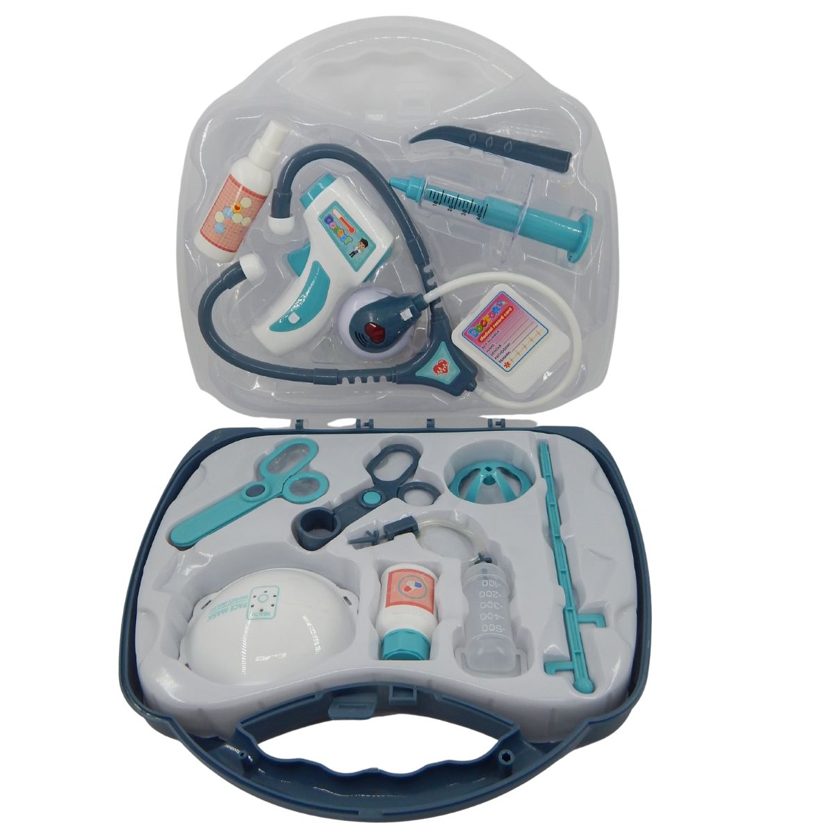 Maleta Doutor Com Seringa Verde Bbr T007 - Bumerang Brinquedos