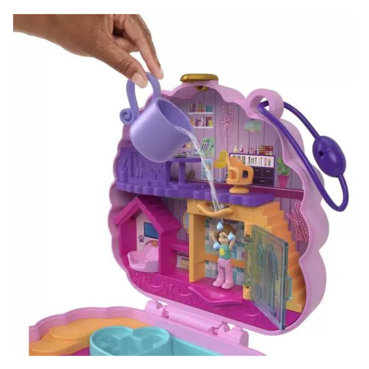 Polly Pocket Conjunto Spa de Poodle - Bumerang Brinquedos