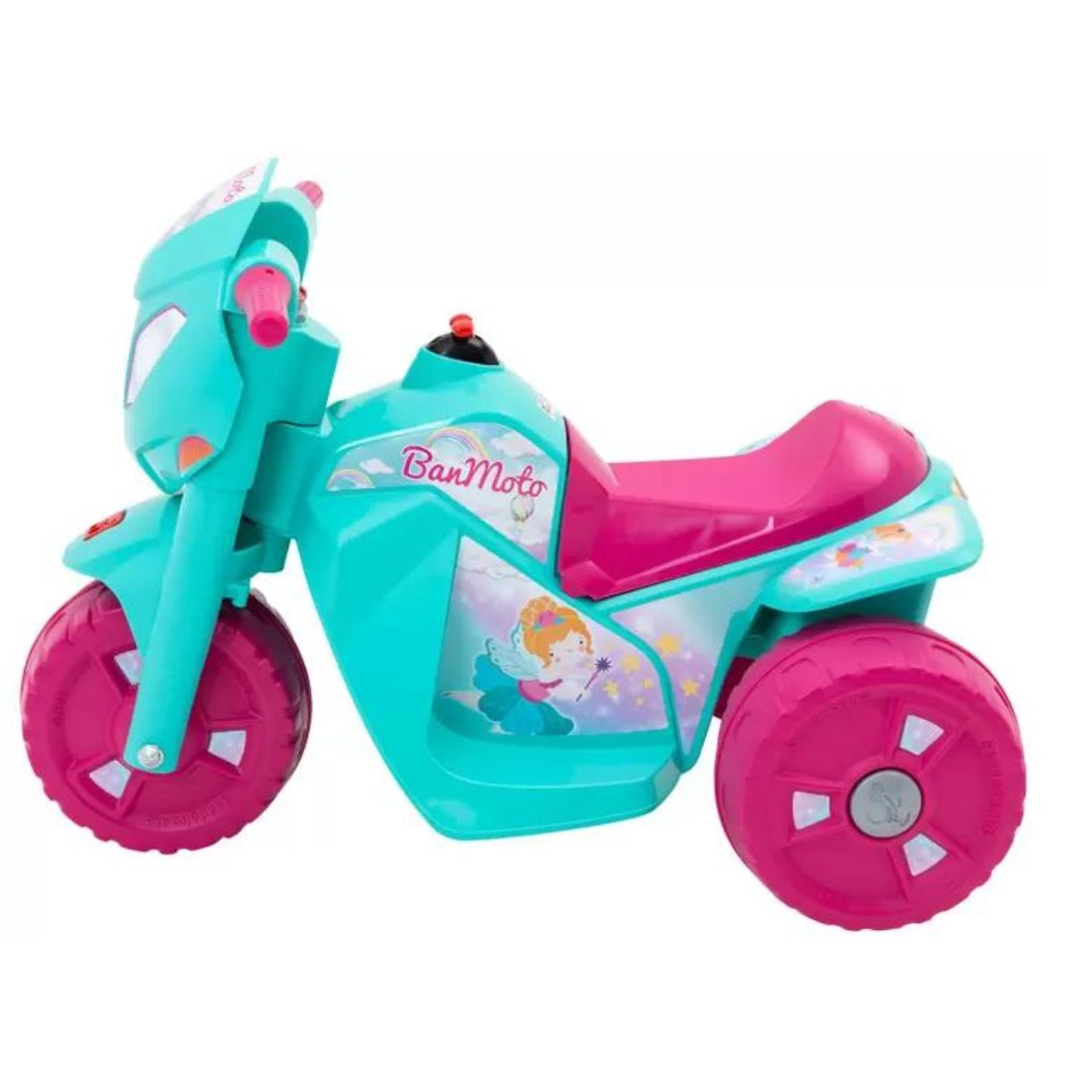 Moto Eletrica Banmoto 6V Bandeirante Brinquedos - Azul