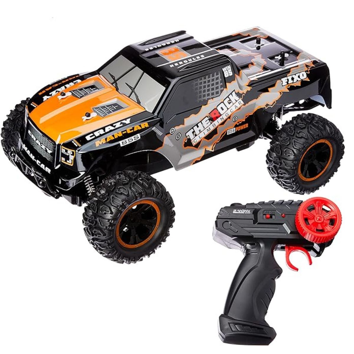 Veículo Rádio Controle Prime The Rock 7 Funções Candide 3575