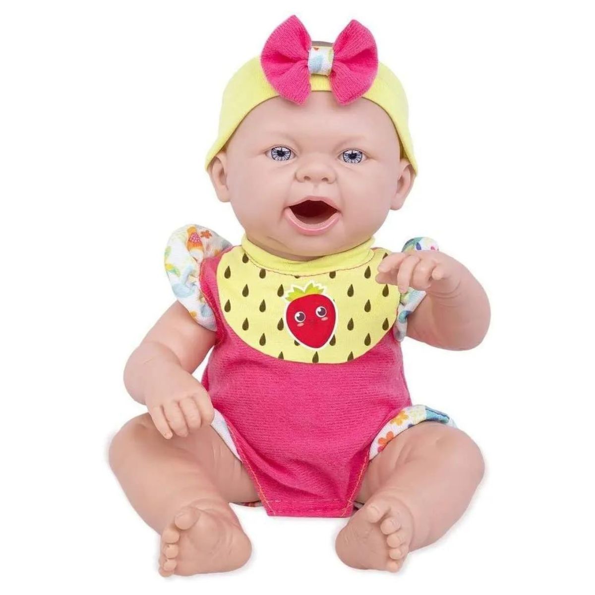 Boneca Reborn Baby Ninos Hora Do Lanche Cotiplas 2406 - Bumerang Brinquedos